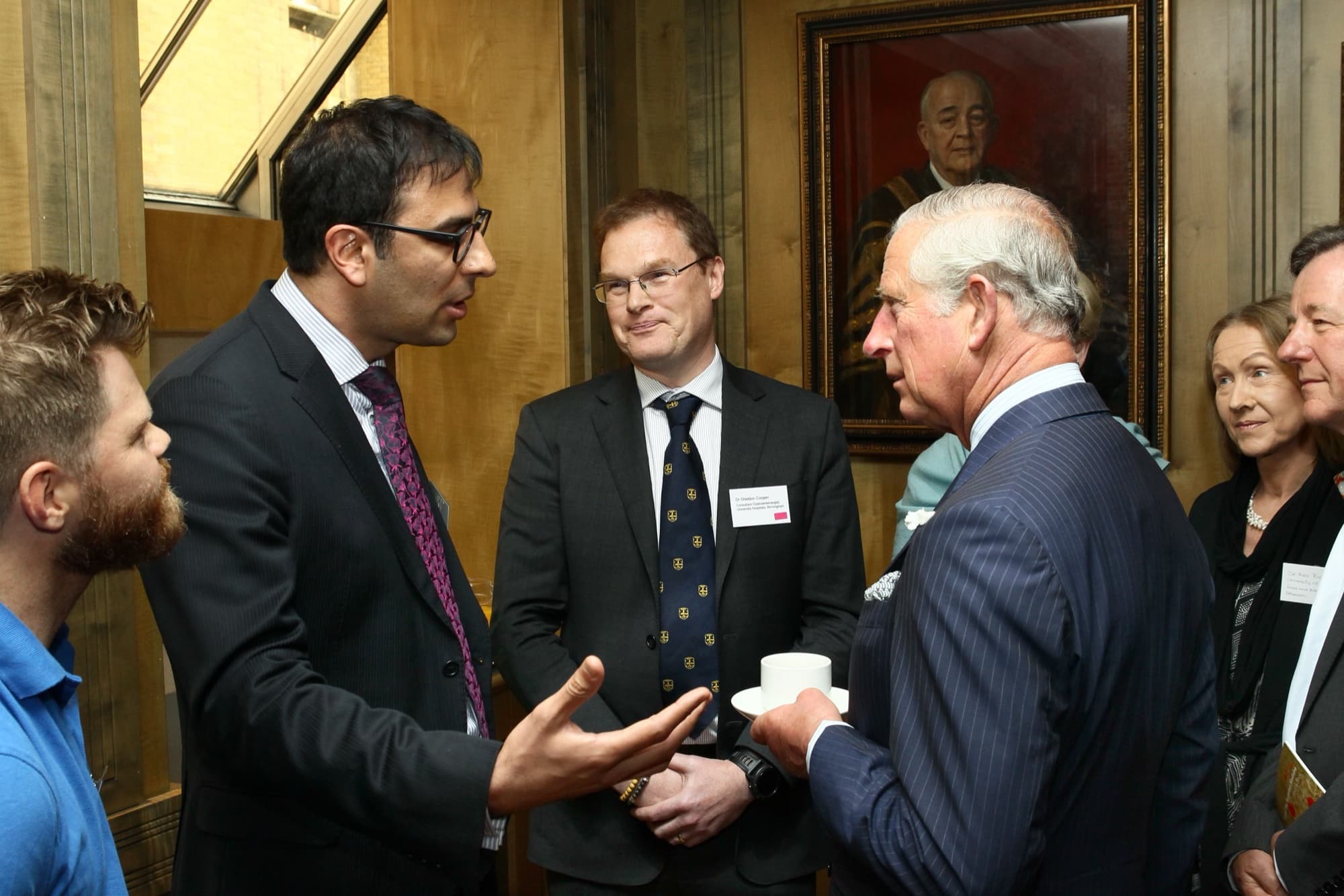 Dr Ali Khavandi in conversation with HRH King Charles III